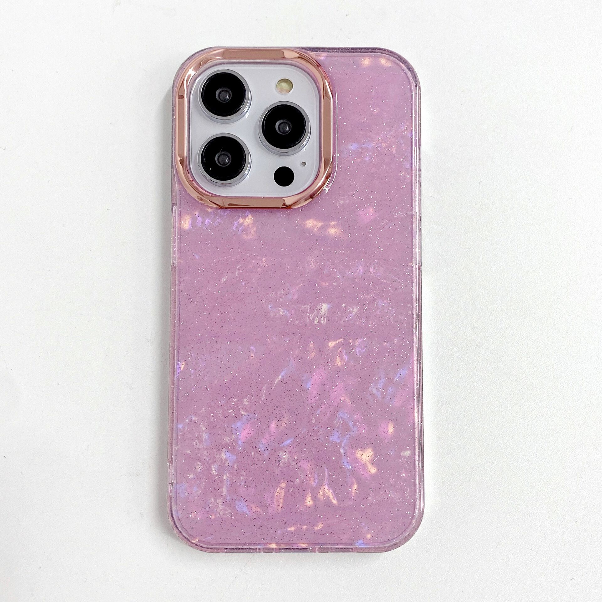 Applicable To IPhone15pro Shell Pattern Phone Case Glitter Drop-resistant - Image 2
