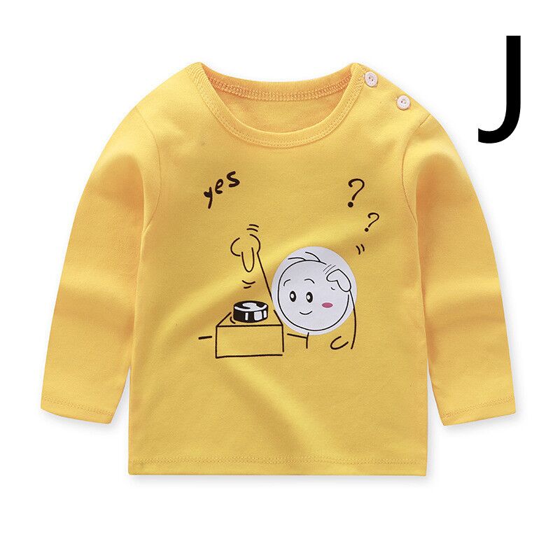 Baby Clothes Boys And Girls Cotton Long-sleeved T-shirt - Copy - Image 10