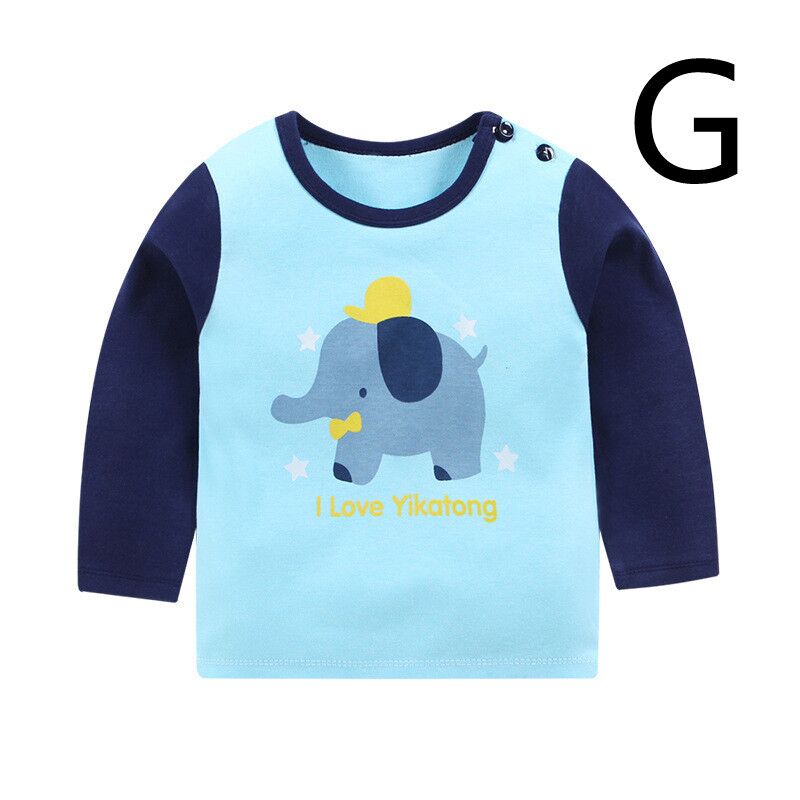 Baby Clothes Boys And Girls Cotton Long-sleeved T-shirt - Copy - Image 7